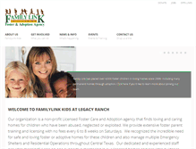 Tablet Screenshot of legacyranchkids.com